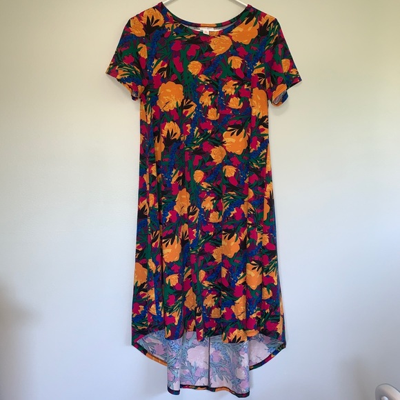 LuLaRoe Dresses & Skirts - Vibrant Colorful Carly Dress